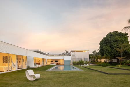 White Bricks House