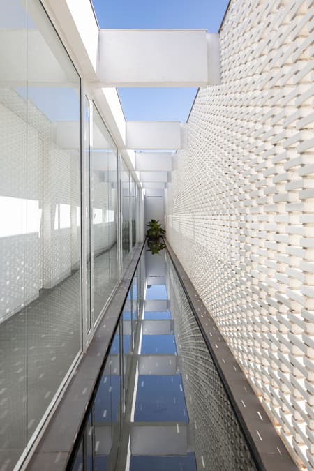White Bricks House