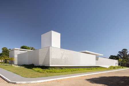 White Bricks House