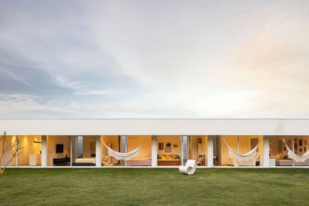 White Bricks House