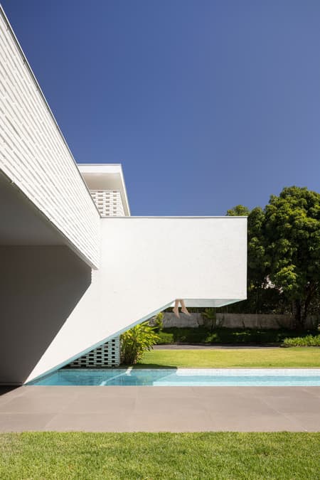 White Bricks House