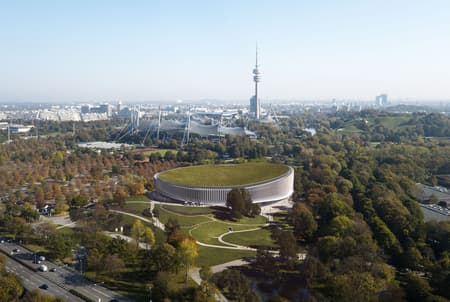 Sportarena Olympiapark Munich SAP Garden 
