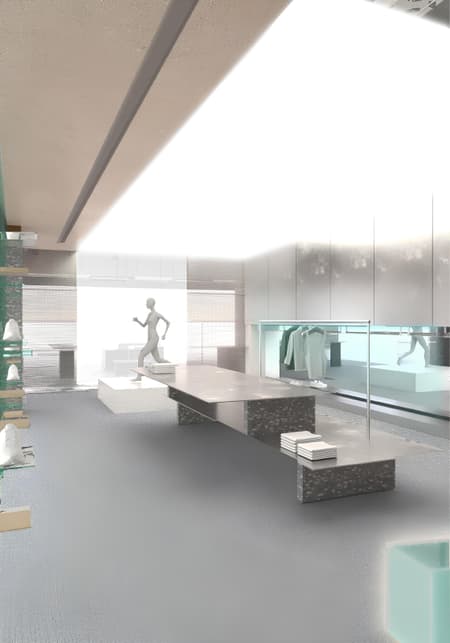 Harvey Nichols Activewear Retail Space in Riyadh