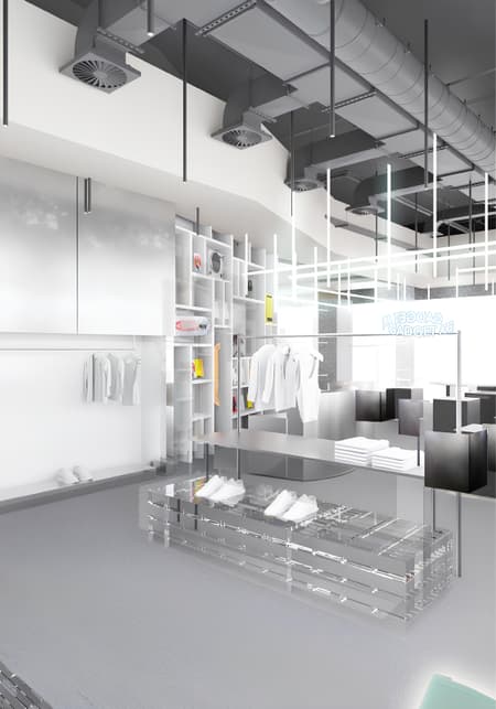 Harvey Nichols Activewear Retail Space in Riyadh