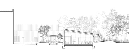 Middle School Cafeteria in Gonesse