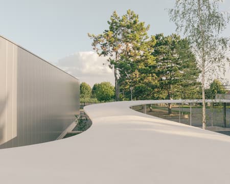 Middle School Cafeteria in Gonesse