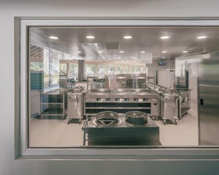 Middle School Cafeteria in Gonesse