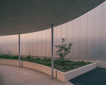 Middle School Cafeteria in Gonesse