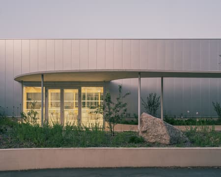 Middle School Cafeteria in Gonesse
