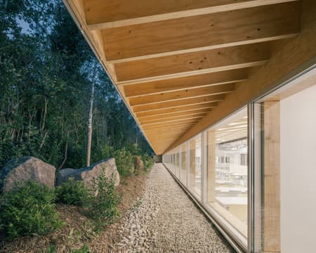 Middle School Cafeteria in Gonesse
