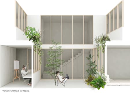 117BOF A house to live around a tree