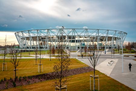 National Athletics Stadium Hungary