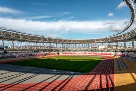 National Athletics Stadium Hungary