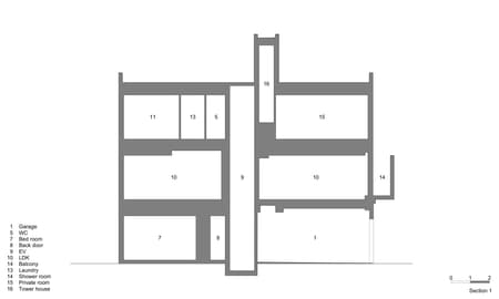 Two-Generation House in Tennoji-ku