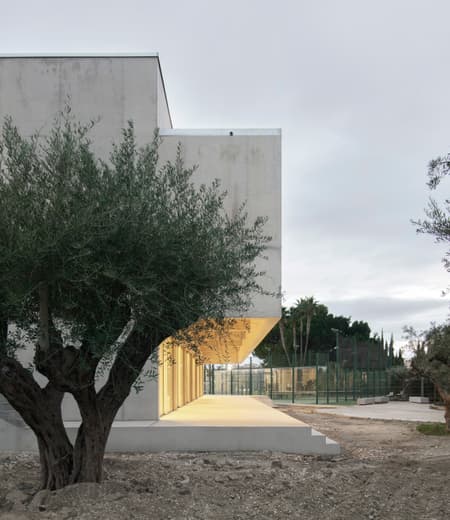 Sport Facilities inside a Squash Court