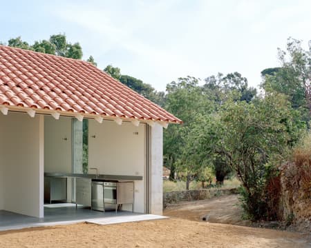 Guardhouse and Garage in a Recreational Estate